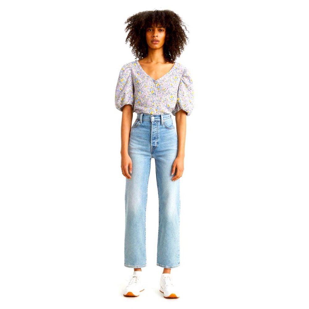 Levi’s Ribcage Straight Ankle Jeans